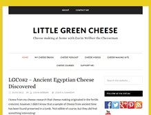 Tablet Screenshot of littlegreencheese.com